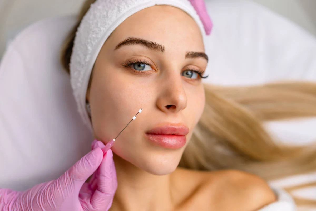 sagging skin and jawline laxity in aging patient | Medical Spa | Royal Oak MI | Crawford Cosmetics